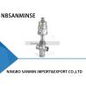 Buy cheap JDF1100 / JDF1200 Pneumatic Angle Seat Valve 3 Way Angle Valve Double Acting from wholesalers
