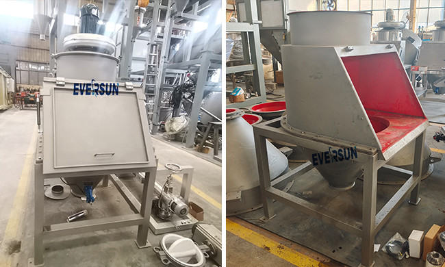 15 25 50 Kg Dust-Free Material Feeding System Bag Tipping Station For Cement Lime