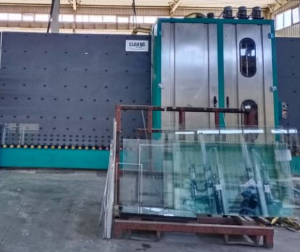 Multifunctional Raw Combined Vertical Hollow Glass Washing Machine
