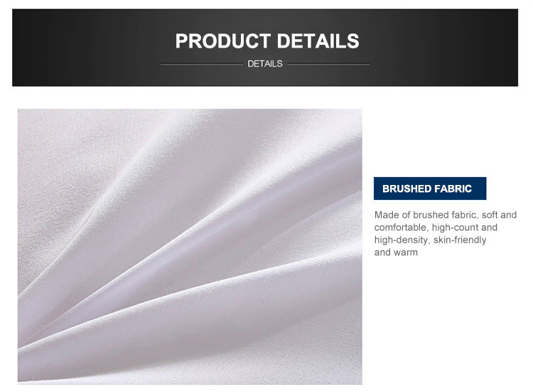 1.5-2 Kg Hilton Pillow Double Line Custom and Soft Hotel Bed Pillows for Hot Discounts