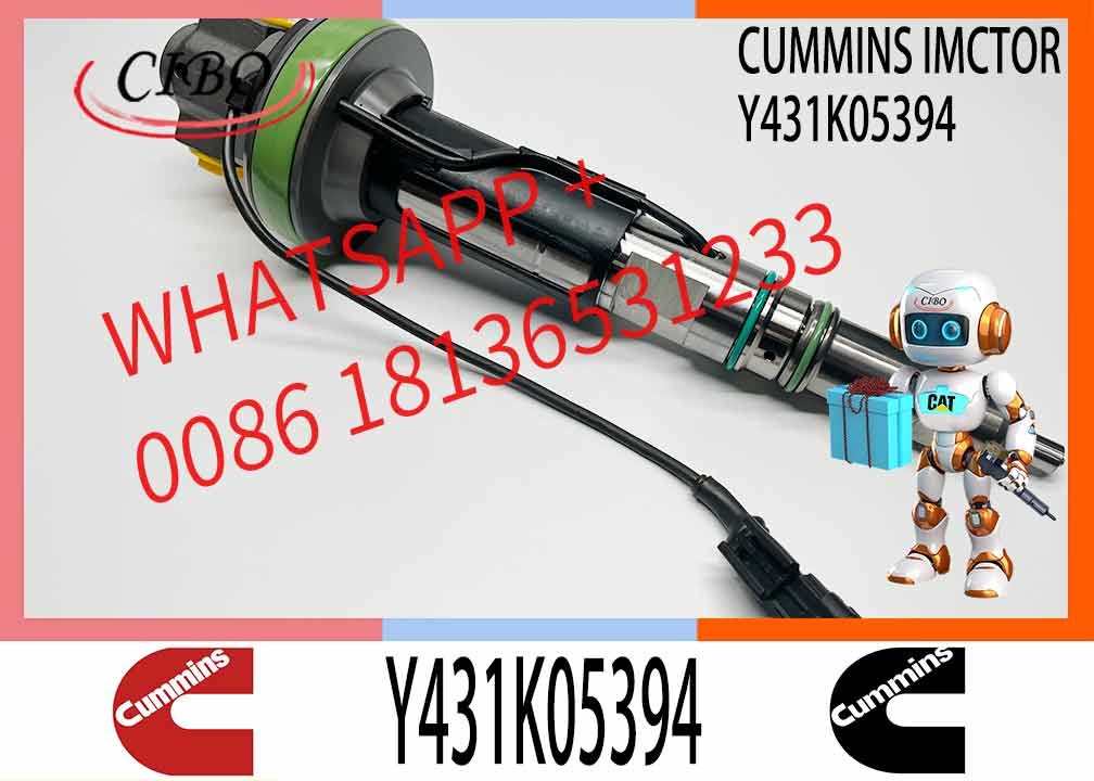 Discount Fuel Injector Assembly Y431K05394 For Cummins Engine QSK19 Series 4928104Y431K05246 F0OBLOJ014 FO0BJ60578