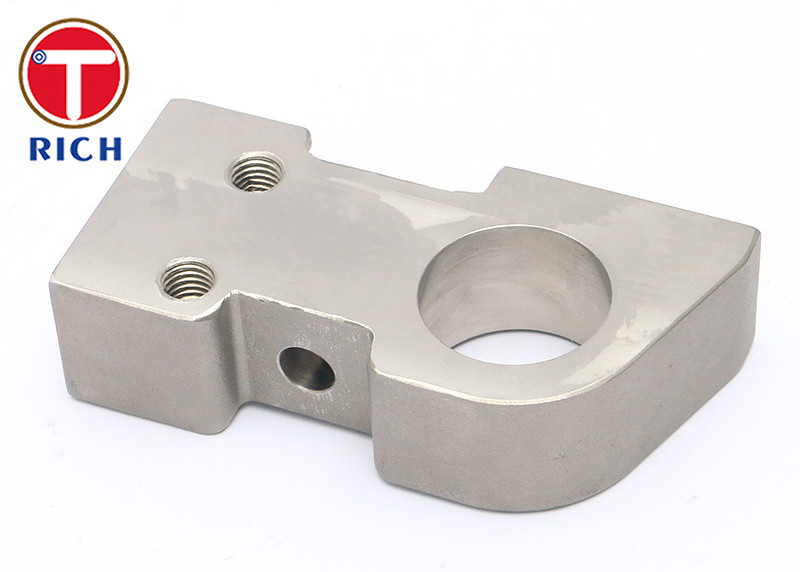 CNC Lathe Machining Left And Right Guide Blocks Water Glass Casting Alloy Steel Castings