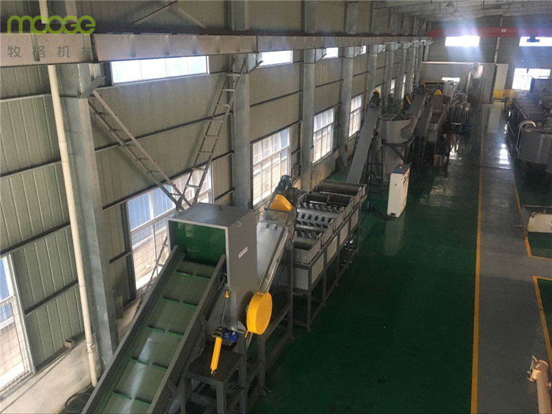 300-1000kg/H HDPE Film Recycling Machine Farms PE Granulator Machine