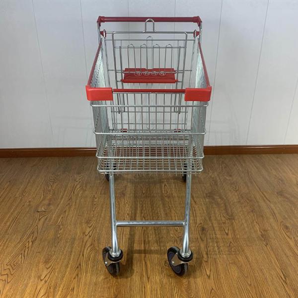 125L Retail CE Certificate Elevator Wheel Steel Shopping Cart