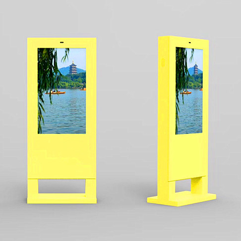 Quality Dustproof Outdoor Digital Signage Front / Rear Door Opening Mode Modular Design for sale