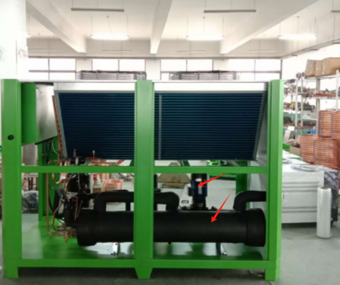 20HP Air Cooled Chiller Machine Customized Voltage
