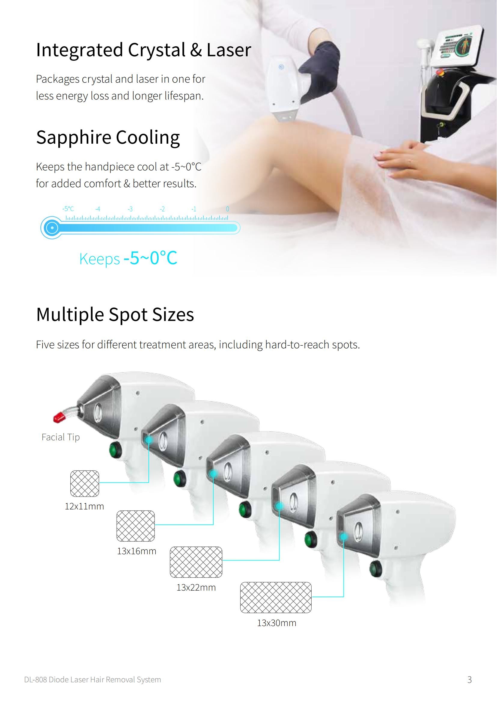 Professional 2300W Laser Hair Removal Machine For Salons With USA Coherent MacroChannel Laser Bar And Pulse Output Technology