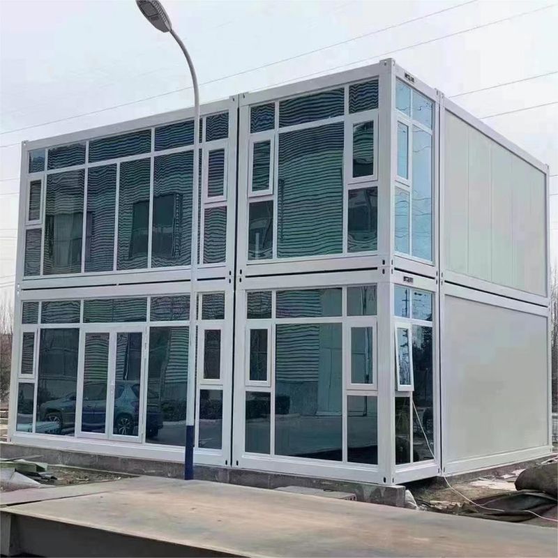 Direct Light Steel Villa Prefab House with Modern Design and Online Technical Support