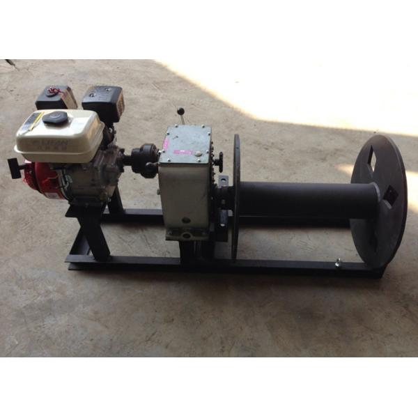 Quality Cable Winch Puller 3 Ton Gas Engine Powered Cable Drum Winch for Hoisting for sale
