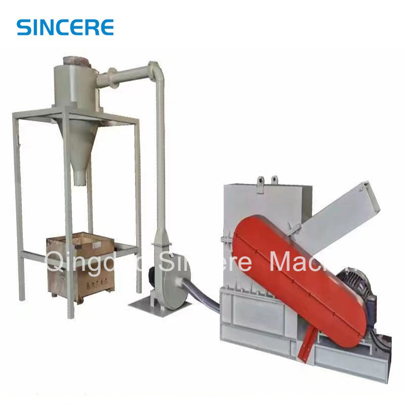 Computerized Plastic Waste Shredder Machine PVC Pulverizer Machine