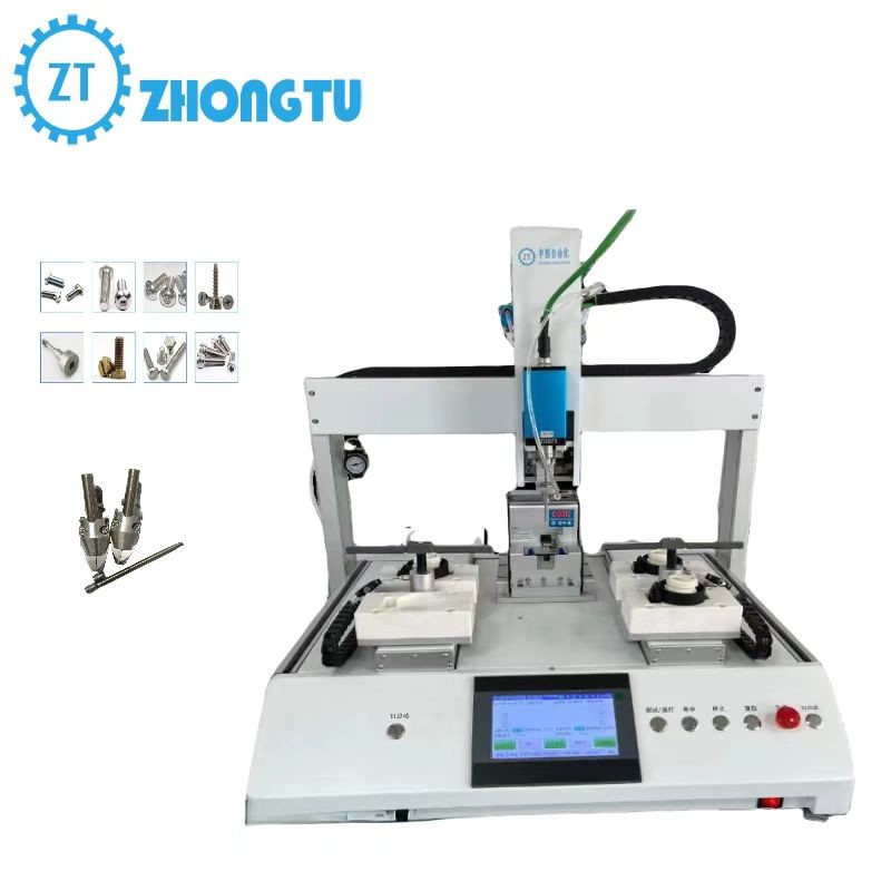  Pneumatic Screwdriver Type Compact and Flexible Automatic Screw Locking Machine for Soldering Manufactures