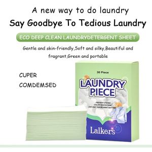 White Eco Laundry Detergent Sheets Customize Laundry Detergent Sheets