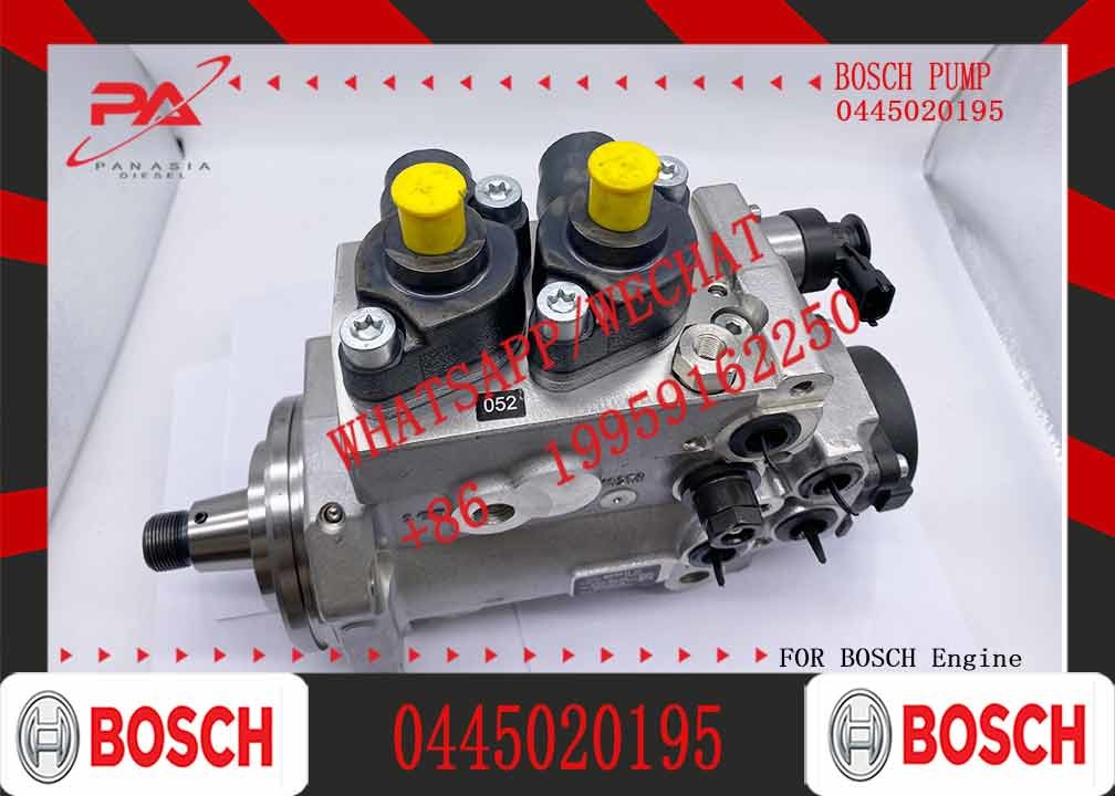 Excavator engine parts original fuel injection pump 0445020195 for IVECO Stralis Trakker Holland T9 Bo-sch