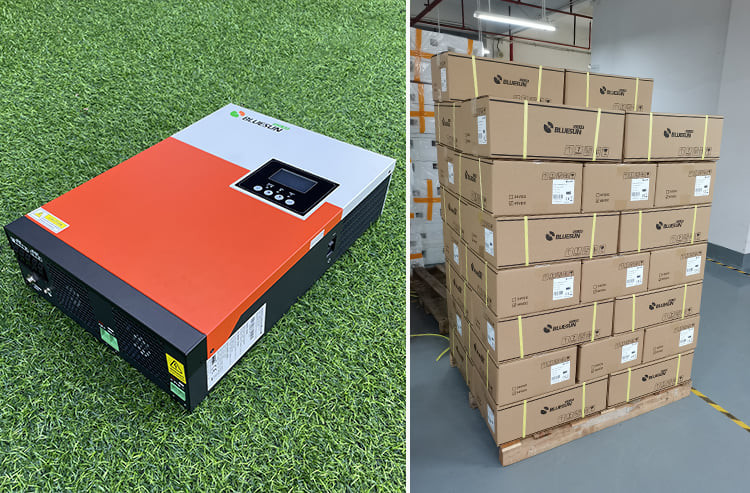 MPPT Solar Controller 3.5 KW Off Grid Solar System 24V 100A Solar Inverter With Charger