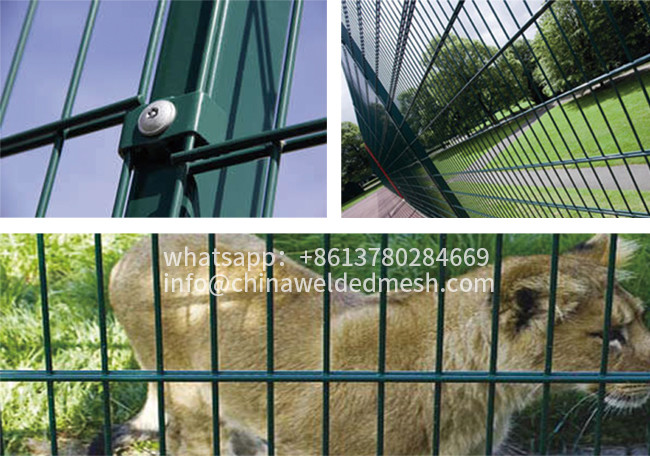 Horizontal Wire 868 Mesh Fence Powder Plating For Garden Separate Fencing