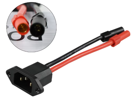 30A IEC AC Power Outlet Screw Plug Adapter Power Outlet AC Plug To XT150