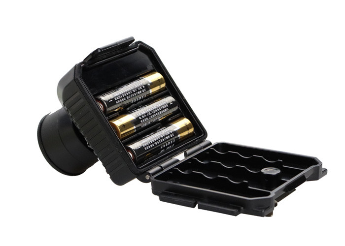 Portable 178Lm Super Bright Headlamp AAA 2W Simple Stripe Design