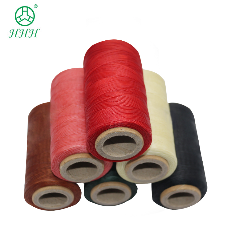 High Temperature Resistant MERCERIZED 100% polyester sewing thread for leather sewing