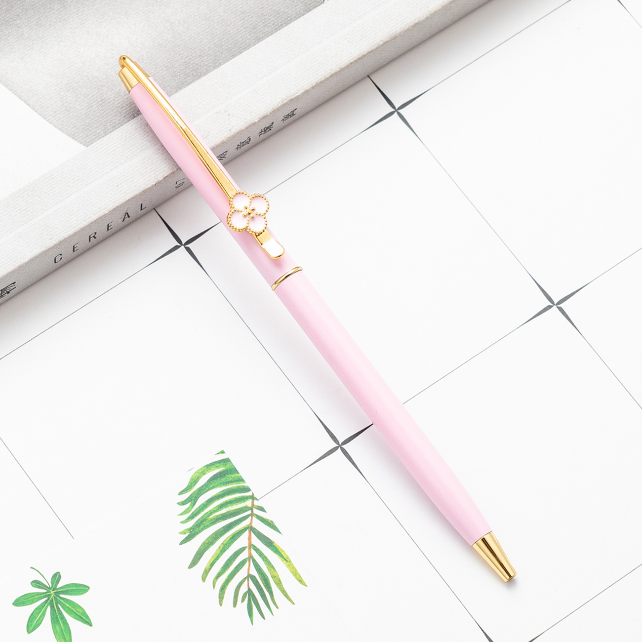 Crystal Ball Point Pen 0.7MM Gel Pen Cute Design Stationery with 240M Writing Length
