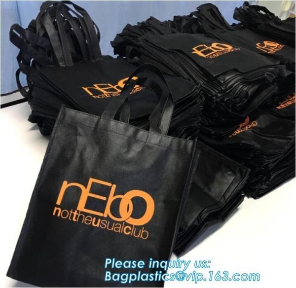 Wholesale high promotion laminated recyclable advertising logo pp printing