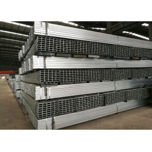 Building Materials Galvanized Steel Square Pipe High Strength Structural Integrity