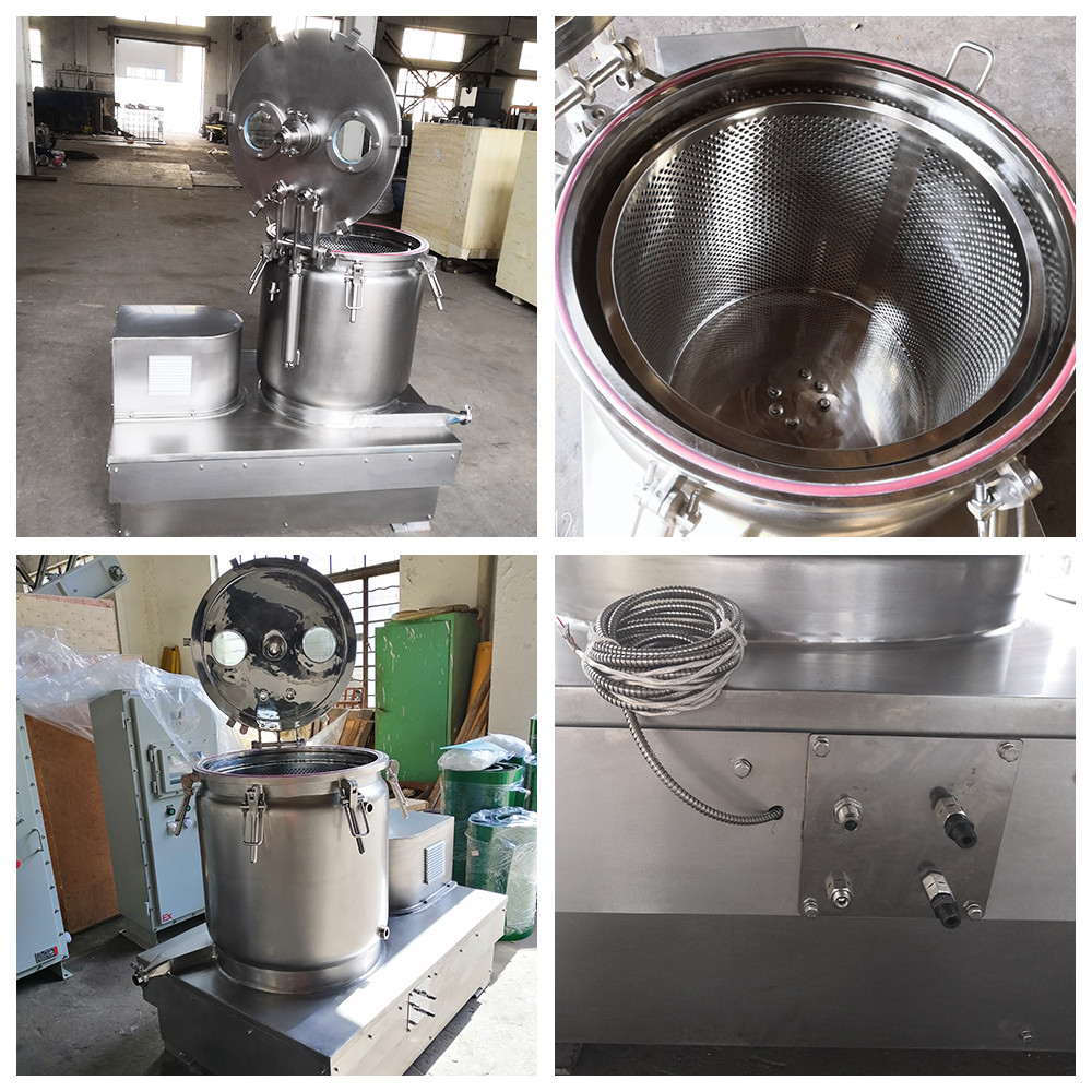 Turn Key Conveyor Belt Dryer for Marijana Herb CBD Oil Cold Ethanol Extraction System