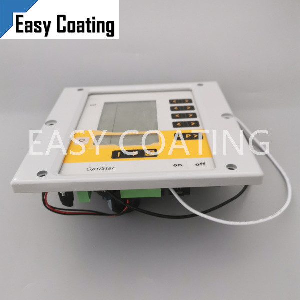 Optiflex powder coating machine controller OptiStar CG08 Front plate - complete 1009860