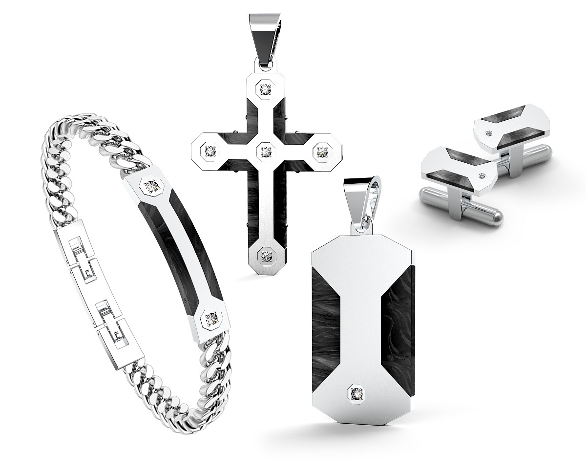 Woven Winding Leather Cross Pendant Bracelet Men Magnetic Snap Clasp Bracelet