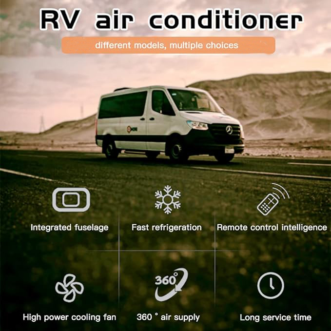 220V RV Motorhome car air conditioner system Car Roof Air Conditioner