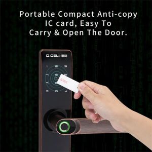 High Quality Fingerprint Tuya WiFi APP Smart Zinc Alloy Lock Door Lock For