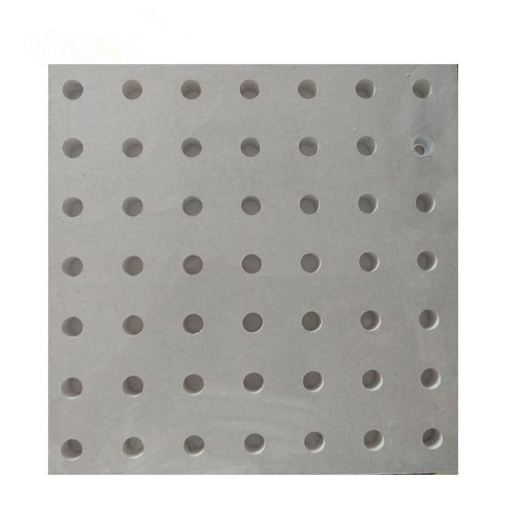 Design Acoustic Sound Absorption Suspended Gypsum Board Decorative Ceiling