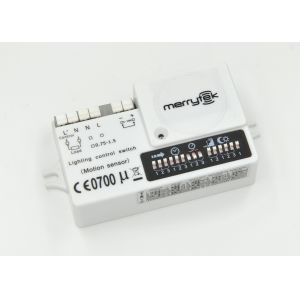 Automatic Switch Dimmable Motion Sensor With LED Trailing Edge Dimmer