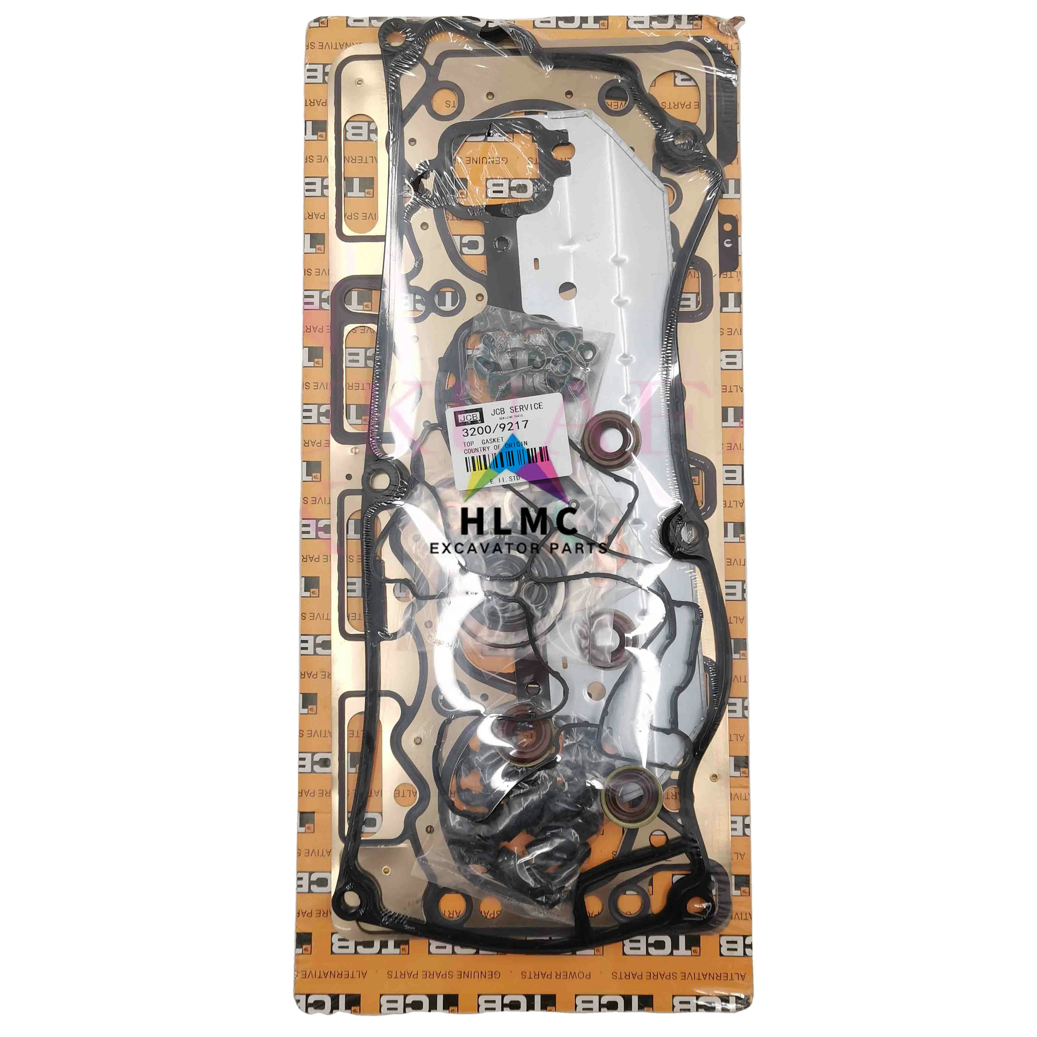3200-9217 Construction Machinery Spare Parts Jessibo Engine JCB444 Cylinder Head Gasket Complete Kit