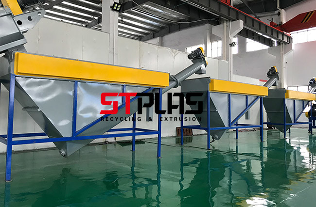 500-5000kg / H Pet Recycling Equipment Waste PET Scraps Recycle Plant Plastic