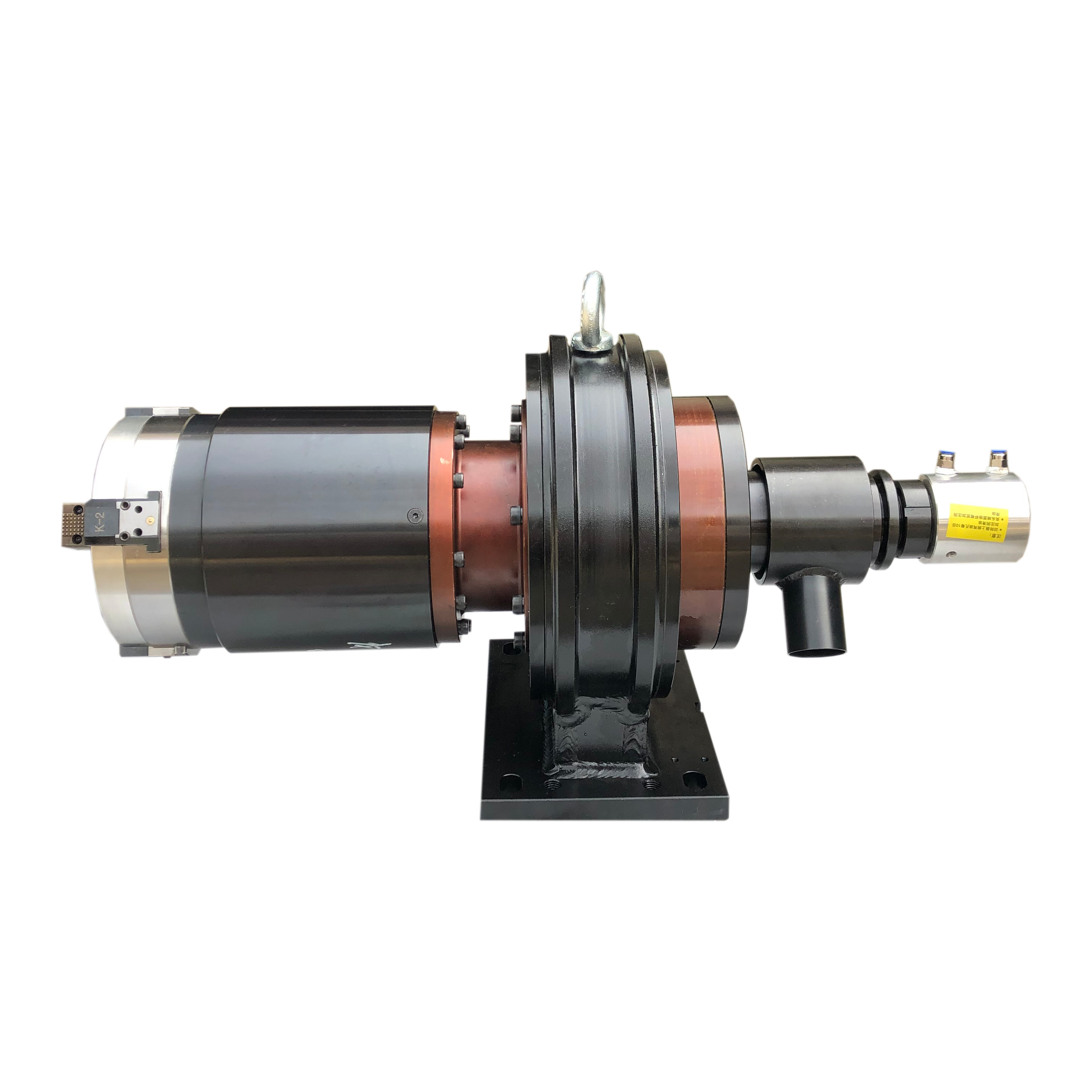 150rpm Through Hole Chuck , Rotary Chuck For Milling Machine