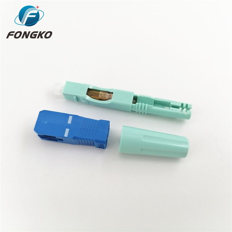 0.9mm/2.0mm/3.0mm Field Mount Ftth MM Fiber Connector Sc/Upc