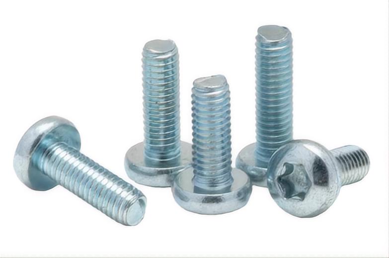 6x55 5x50 M2.5 M3 M4 M5 M6 M8 Pan Head Torx Nylon Patch Locking Screw in Metric Measurement System