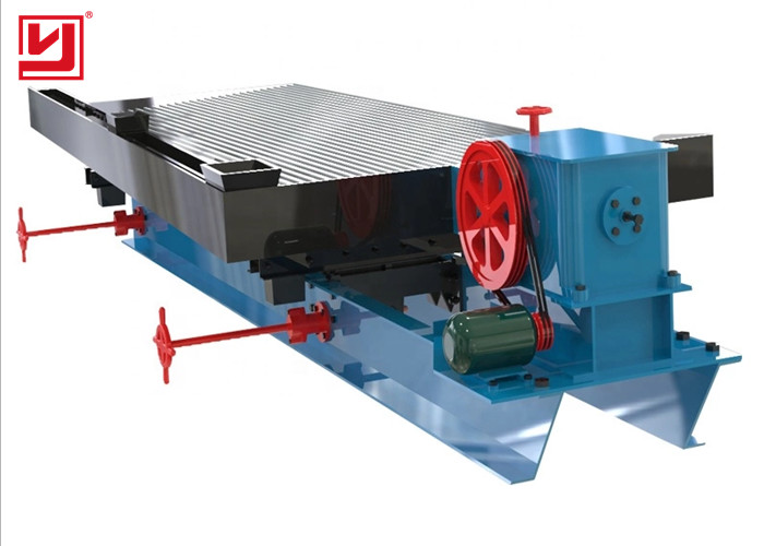 China Gold Ore Dressing Equipment Vibration Shaker Table High Separating Efficiency on sale