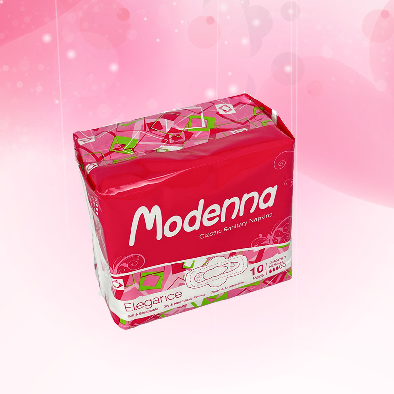 Feminine ultra thin organic cotton sanitary towel napkin pad for girl women lady female menstrual