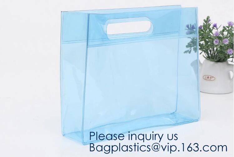 Personalized Custom Logo Reusable Vinyl Tote Folding Portable Transparent Pvc Shopping Bag,Pvc Shopping Tote Bag Grocery