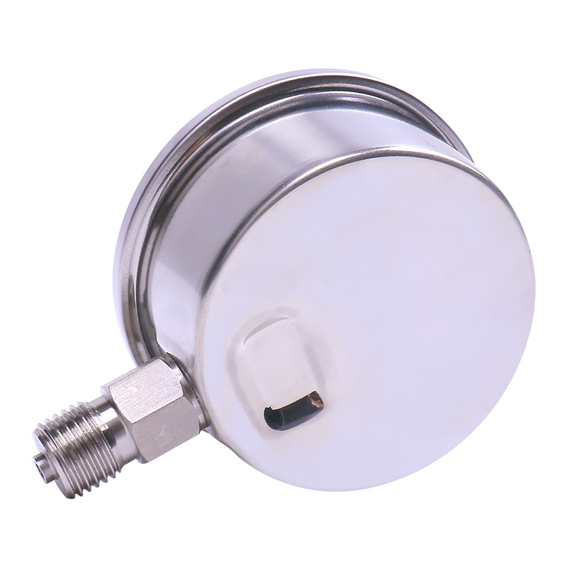 304 316L Stainless Steel Pressure Gauge Radial Diff Pressure Gauge Shake Resist