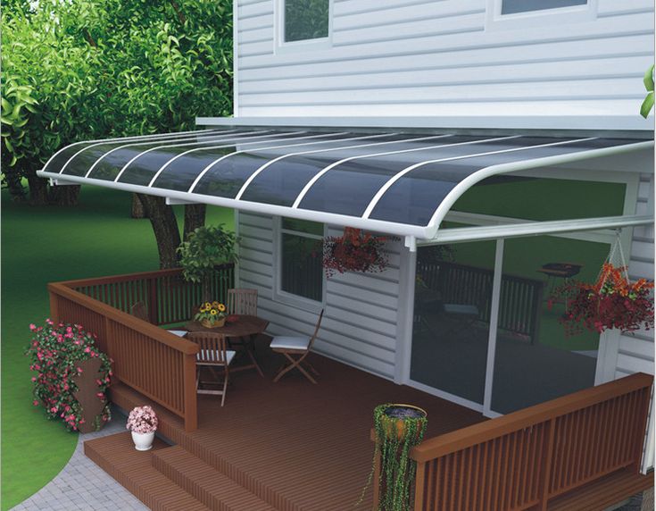Create Your Dream Patio with a DIY Polycarbonate Awning with Aluminum frame Durable Weather-Resistant and Customizable