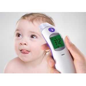 Clinical Forehead Scan Thermometer / Digital Ear Thermometer High Sensitivity