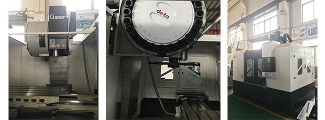 3 Axis Linear Guideway Vertical CNC Machine 18.5KW Power BT50 45° High Speed