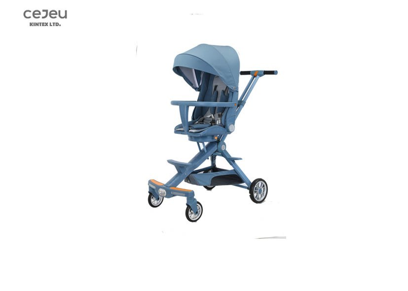Wheelive Lightweight Baby Stroller, One Hand Easy Fold Compact Travel Stroller with Adjustable Backrest & Storage Basket