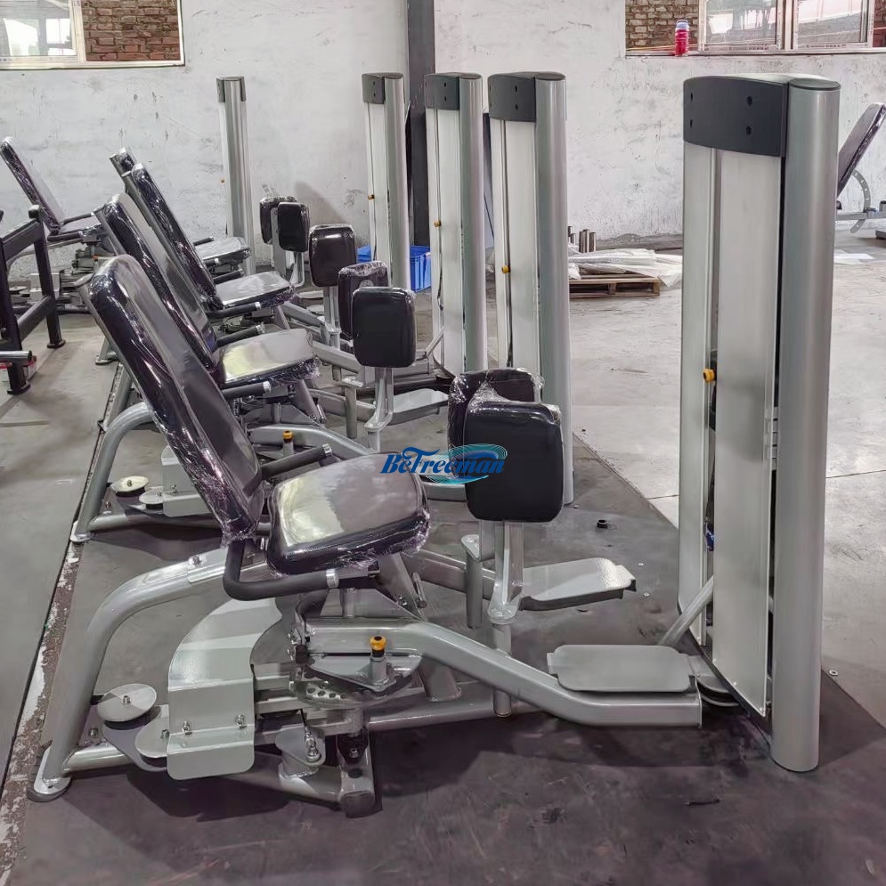 ODM Seated Horizontal Leg Press Machine Gym Trainer With 80kg-120kg Weight Stacks Medium Loader's Top Fitness Choice