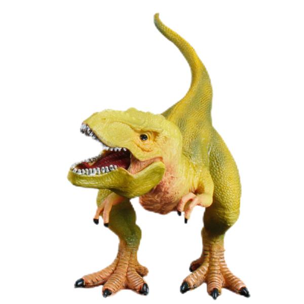 Realistic Dinosaur Figure Set Yellow Tyrannosaurus Figures - Educational Toy for