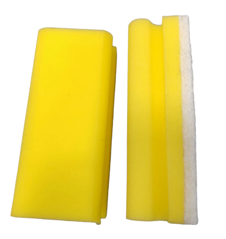 Yellow Long-Strip Grip Car Wash Sponge High Absorption Good Cleaning Effect Durable Product For Car Use