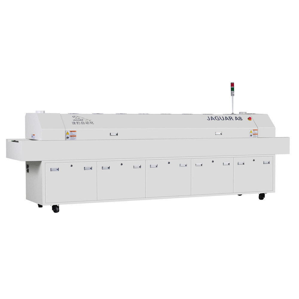 Mesh Conveyor Lead Free Reflow Oven 2500mm Heating Passage For LED Production Line