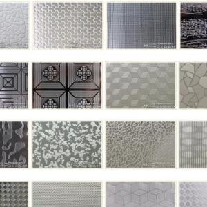  BA 304 1*2M Wall Panels Stainless Steel Sheet Water Ripple Hammered Decorative Plate Manufactures